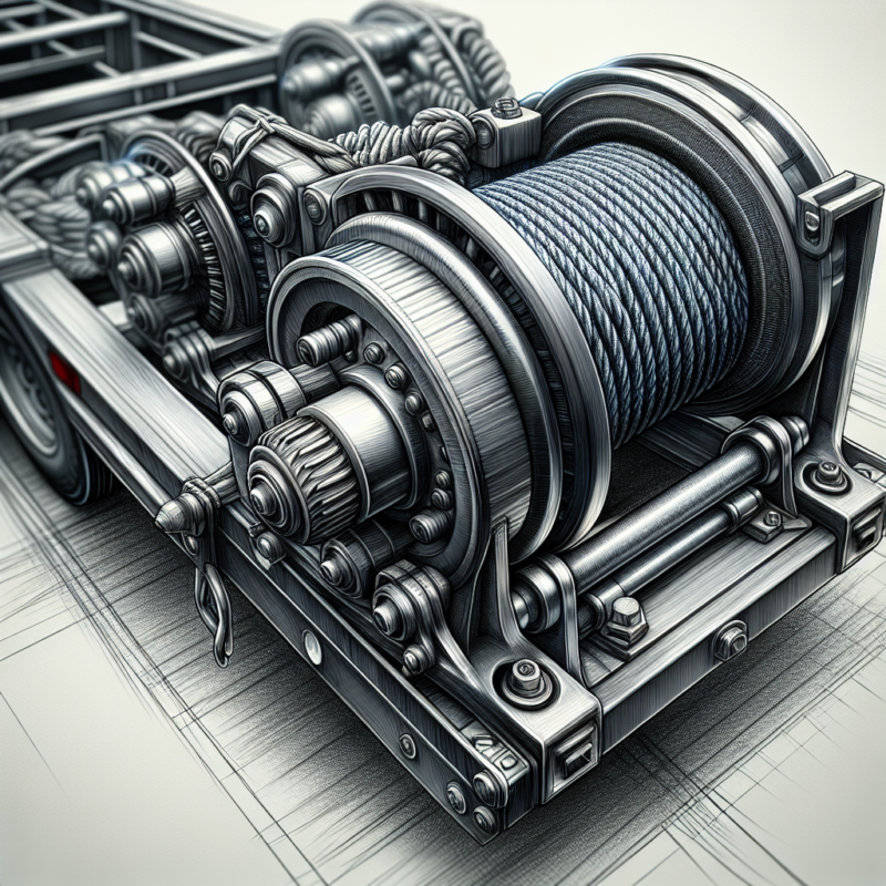 a guide to mounting a winch to a trailer