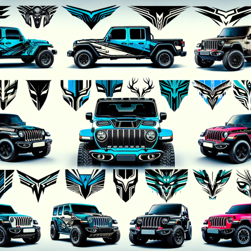 customize your jeep with hood decals 4