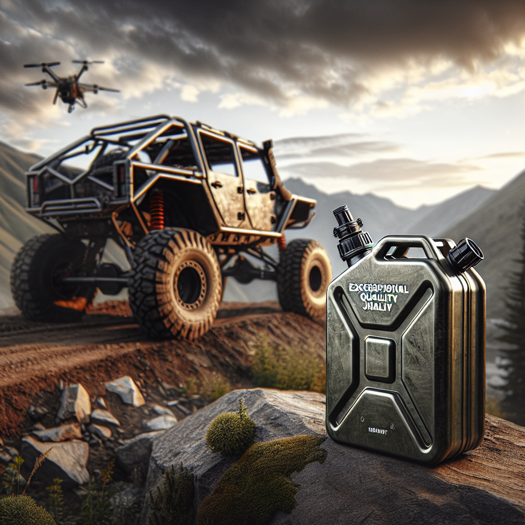 Exploring Off-Road: The Ultimate Jerry Can With Mount