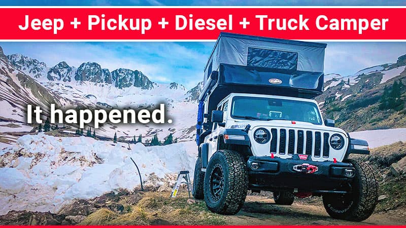 Exploring the Great Outdoors with the Jeep Gladiator Camper