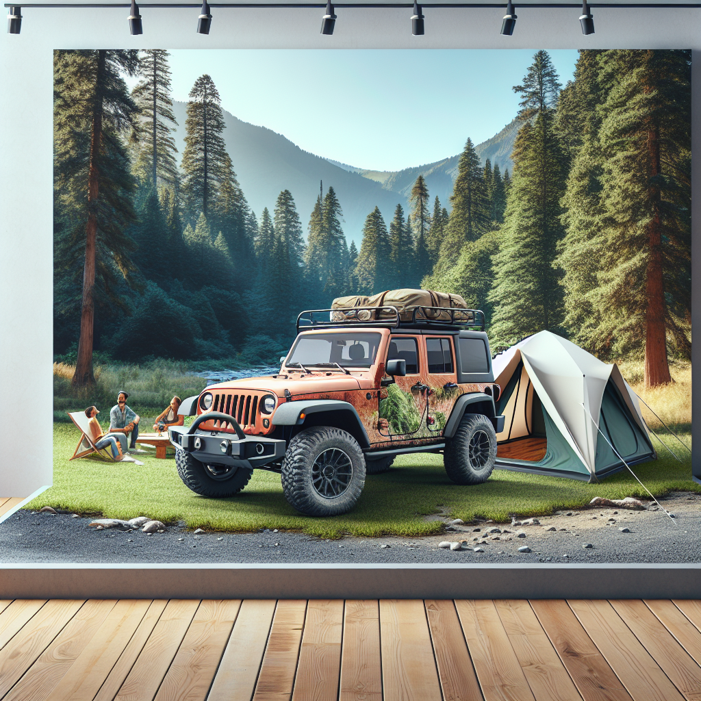 Exploring the Great Outdoors with the Jeep Gladiator Tent