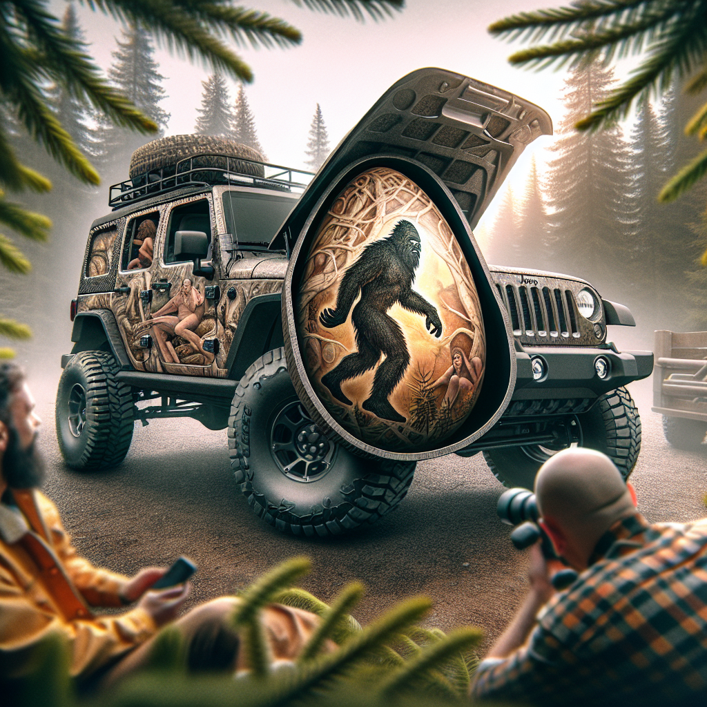Uncovering the Bigfoot Easter Egg in the Jeep