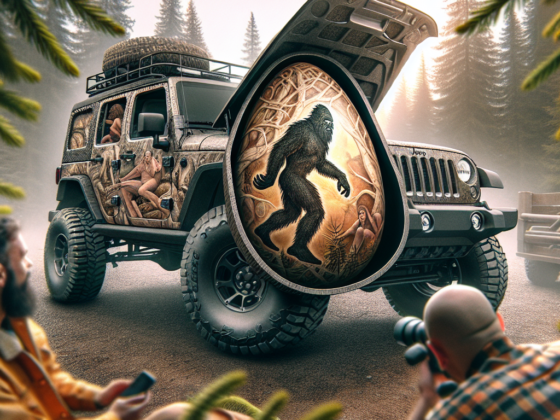 uncovering the bigfoot easter egg in the jeep 8